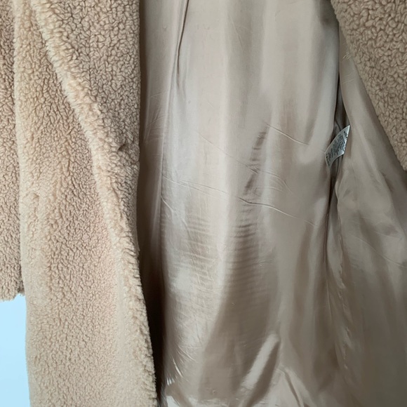 Wilfred free teddy cocoon jacket - Picture 6 of 9